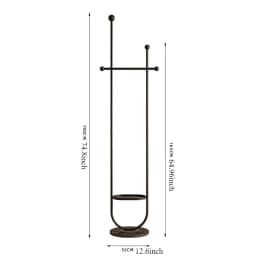 Stand Portable Clothes Rack Bedroom Floor Holder Clothes Hanger Hat Rack Home Modern Perchero De Pie Clothing Store Furniture
