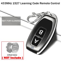 Universal Works With Tuya 433MHz Garage Gate Remote Control Receiver 433.92MHz Fixed Rolling Code Wifi Smart Switch Module Relay