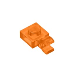 Gobricks GDS-813 PLATE 1X1 W/HOLDER VERTICAL compatible with lego 6019 61252 children's toys Assembles Building Blocks Technical