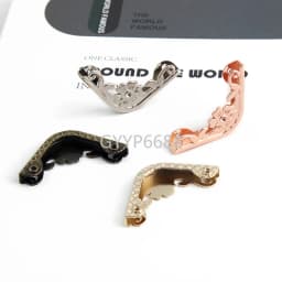 2/4/10PCS 35mm,32mm Metal Triangle Corner Protective Buckle For Bags Book Photo Album Clip Clasps Decoration Hook Accessories