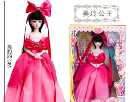 14 jointed very beautiful 29cm 11'' BJD Doll dolls Princess Hair + Makeup + Cloth +shoes pullip