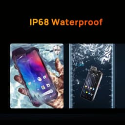 UNIWA W888 MT6765 Helio P35 Octa Core 4GB+64GB ATEX Explosion IP68 Smartphone Andriod11 6.3“ HD Screen 5000mAh NFC Mobile Phone