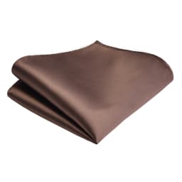 Ricnais Classic Silk Waterproof Handkerchiefs Solid 25cm*25cm Hanky Green Red Gold Pocket Square For Man Wedding Business Party