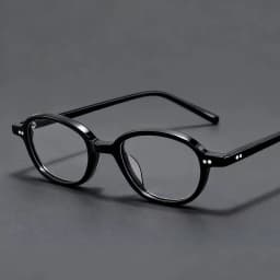 Small Oval Acetate Glasses Frame Women Fashionable Simple Style Eyewear Delicate Custom Prescription Eyeglasses Luxury Brand Men