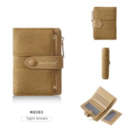 Braellery Multi-card Holder for Women Large Capacity Wallets Female Fashion Wallets Coin Change Purse Patchwork Design Purse