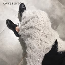 Spring Fashionable Design Handmade Feather Hollow Long Knited Skirt Women's New Fashion Elegant And Calf Skirts For Ladies 2024