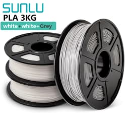 SUNLU 3 Rolls PLA PETG 3D Filament 1KG 1.75mm +/-0.02MM 3D Printing Filament Neatly Wound Filament Vacuum Packing Fast Shipping