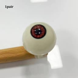 1pair 20mm Acrylic Fake Eyes Eyeballs with 3 Dimensional Fitting Eye 10 Styles Silicone Doll Simulation Eyeballs