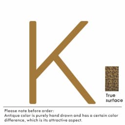 Nurlin Solid Brass Hammered Antique Brass 4-12 Inches 10-30cm Big Number Letter Door House Public Floating Signature