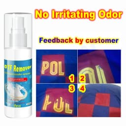 Dtf Remover Dtf Remove Clothing for Garments Dtf Ink Textile Vinyl Glue Remover Solution Cleaner Printer Printing Clean Liquid