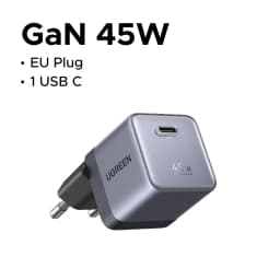 【Ultra Mini】UGREEN Nexode Air 45W GaN Charger USB C Fast Charger PD3.0 PPS For iPhone 18 17 Pro Samsung S26 Tablet Macbook Air