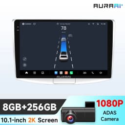 8G+256G AURAAI 2K Screen For Passat B7 B6 CC 2010-2015 Car Radio CarPlay Android Auto 4G WIFI GPS BT DSD ADAS Dual Mic 360Camera