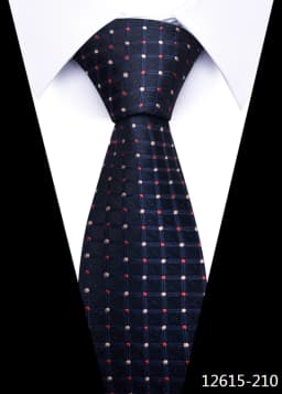 Newest Style 8 cm Necktie Man Blue Golden Striped Wedding Accessories Performance Tie Men Necktie Gravatas Fit Business