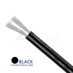 2Pin 2m/5m/10m/20m UL2468 2 Pins Electrical Wire 24 22 20AWG Tinned Copper Insulated PVC Extension LED Light Strip Cable 2-Pin