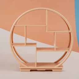 1PC Dollhouse Miniature Bogu Empty Shelf Mini Display Stand Storage Rack Model Toy Scene Decoration DIY Accessories