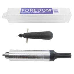 PHYHOO Rotary Quick Change Handpiece Flex Shaft Hammer Handle Carving Chisel Polish for Foredom Motor Shocking 2.35mm 6mm