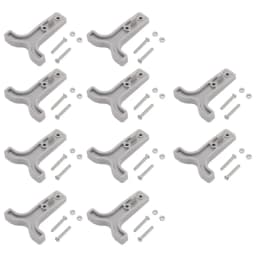 10 Pack Plastic T-Handles 50A 600V For Style Plug Handles For Forklift Truck Connector Handles Power Tools Accessories
