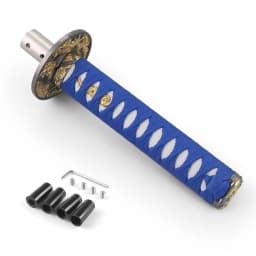 Universal 150MM/200MM/260MM JDM Katana Samurai Sword Shift Knob Shifter With Adapters Gear Shift knob