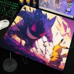 Gaming Small Mousepad Pokemon-Gengar Mouse Pad PC Gamer Desktop Decoration Pads Office Laptop Mouse Mat desk accessories Carpet