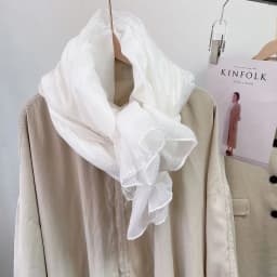 Spring Autumn New Style Long Lace Splicing Versatile Women's Scarf Fashionable Neck Protection Shawl Artistic Cotton Linen Th...