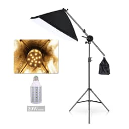 Photo Studio Kit Tripod Light Stand Cross Arm With Weight Bag Photo Studio Accessories Extension Rod 53 -133CM Backdrop Stand