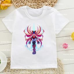 New Boys T-Shirt Funny ¡ Mega Man Listo Para Comenzar Cartoon Kids Clothes Summer Kids Clothes T Shirt White Short Sleeve Tops