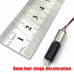 1pc Planetary Gear Motor 6mm DC 3V 1200RPM Coreless Gearbox DIY Robot Car Planetary Reduction Motor Electric Motors Gearmotors