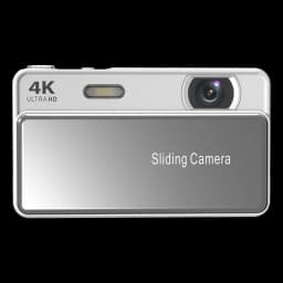 4K HD Sliding Digital Camera 64MP Retro CCD‑Style Mini Camera IPS Screen Multiple Shooting Modes Student Campus Photo Video Cam