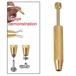 1/3pcs 4 Claws Ball Bead Holder Pick-up Tool Prong Tweezers Catcher Grabbers Piercing Jewelry Top Unscrew Tighten Grasping Tools