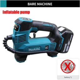 Makita Portable Air pump 18V Battery Lithium-Ion Cordless Inflator For Car Tyre Inflator Electric Motorcycle Pump