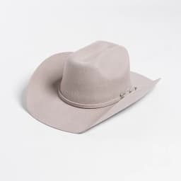 USPOP 100% Wool Felt Cowboy Hat with Belt Buckle 4 Sizes Wide Brim Jazz Hat Autumn Winter Fedoras