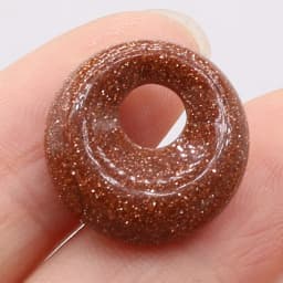 Natural Stone Beads Semi-precious Stones Round Big Hole Beads for Jewelry Making DIY Necklace Bracelet Earrings Accessories18mm