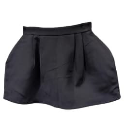 DEAT 2026 Summer New Style Pleated Three-dimensional Design Puff Skirts For Women Solid Color Casual Mini Skirt Female 11A04568