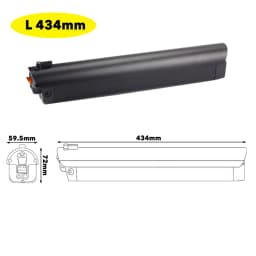 HIMO C30 Integrated Lithium-ion Battery Pack 36V 10Ah 10.5Ah for 250W 350W 500W Soltera.2 and Soltera.2 Step-Through E-bike