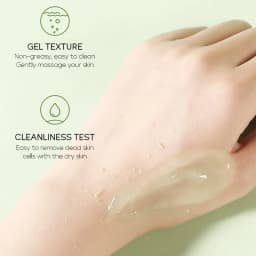 Triple Enzyme Green Tea Peeling Gel Face Scrub Moisturizing Whitening Remove Blackhead Acne Detoxifies & Cleanses All Skin