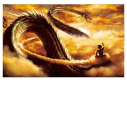 Anime Dragon Ball Retro Kraft Paper 16*12in Dragon Ball Characte Colours Notice Poster Wall Bedroom Bar Decor Photo Props Gifts