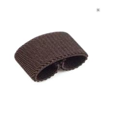Elastic Nylon Belts Loop Waistband Elasticity Ring Fixed Buckle Trouser Belt Loops Keeper Webbing Rubber Band Tail Clip