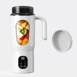 New Portable Juice Maker Blender for Shakes Smoothie 580ML Durable Juicer Steel Blades 2 in 1 Blender Bottle Smoothie Extractor