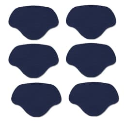 6pcs Shoe Repair Stickers Fabric Heel Protector Anti-Wear Repair Holes Self-adhesive Patches Insoles Pad Foot Care Insert