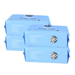 50Pcs/Pack Disposable Tattoo Wipe Paper Towel Tissue Body Art Permanent Makeup Tattoo Cleaning Tools Tattoo Supplies Accessories