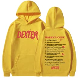 TV Play Dexter Morgan Harry's Code Hoodies Men's Women Casual Oversized Sweatshirts Fashion Vintage Hooded Pullovers Streetwear