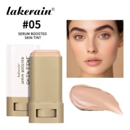 Skin Tint Foundation Stick Moisturizing & Non-Sticky Concealer Base Foundation Boosted Smooth Makeup Stick Woman Cosmetics