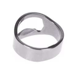 Mini Can Opener Stainless Steel Bottle Opener Ring-shape Bottle Beer Opening Remover Kitchen Gadgets Bar Finger Opener Tools