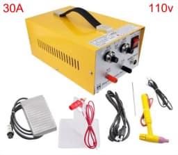 30A Handheld Laser Spot Welder 220V 400W 30A Laser Welding Machine for Platinum Silver Gold Steel Welding
