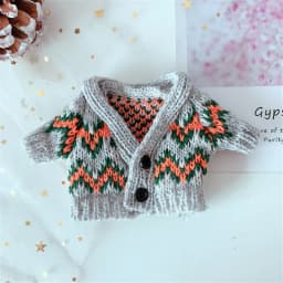 Doll Clothes for 20cm Dolls Plush Doll's Clothing Sweater Stuffed Toy Dolls Outfit for Idol Dolls Accessories