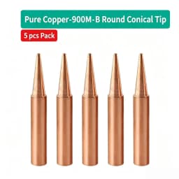 Original Soldering Iron Tip Pure Copper 900M Soldering Iron Head Set Inside Hot Bare Copper Electric Soldering Iron Welding Tool