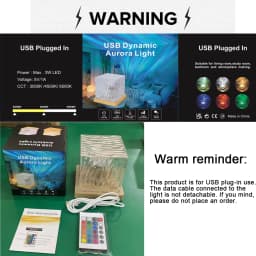 16-Color Northern Lights LED Projector Light Remote USB Powered for Bedroom Living Room and Party Decor Office Parties Weddings