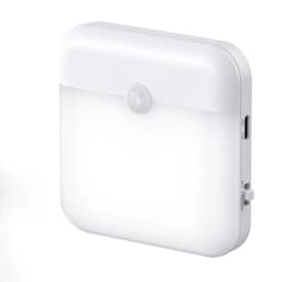 Motion Sensor Led Light Usb Charging Square Lamp for Bedroom Kitchen Stair Hallway Wardrobe Cupboard Lighting Night Lights