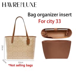 Bag Organizer Insert For City 33 Durable Nylon Storage Bag Shoulder Strap Laptop Bag Support Bag Accessories