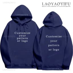 Customized Print Personalized Hoodie Warming and Comfort Sweatshirt Student Casual Custom Printed Text DIY Hoodie Fashion